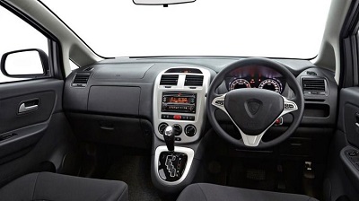 Sewa mobil di KL Proton Exora Dashboard